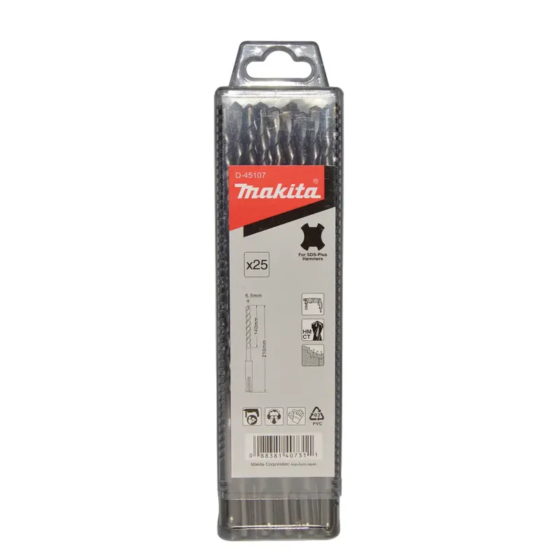 Makita Sds Plus   5x210mm 25 Stk   -45107