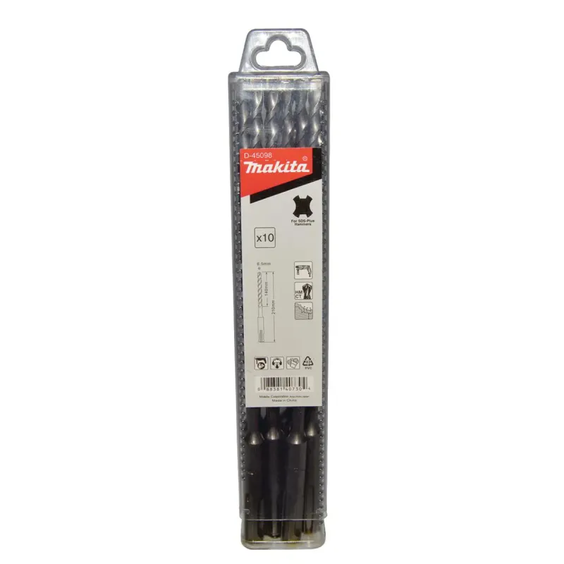 Makita Sds Plus 5x210mm 10 Stkk -45098