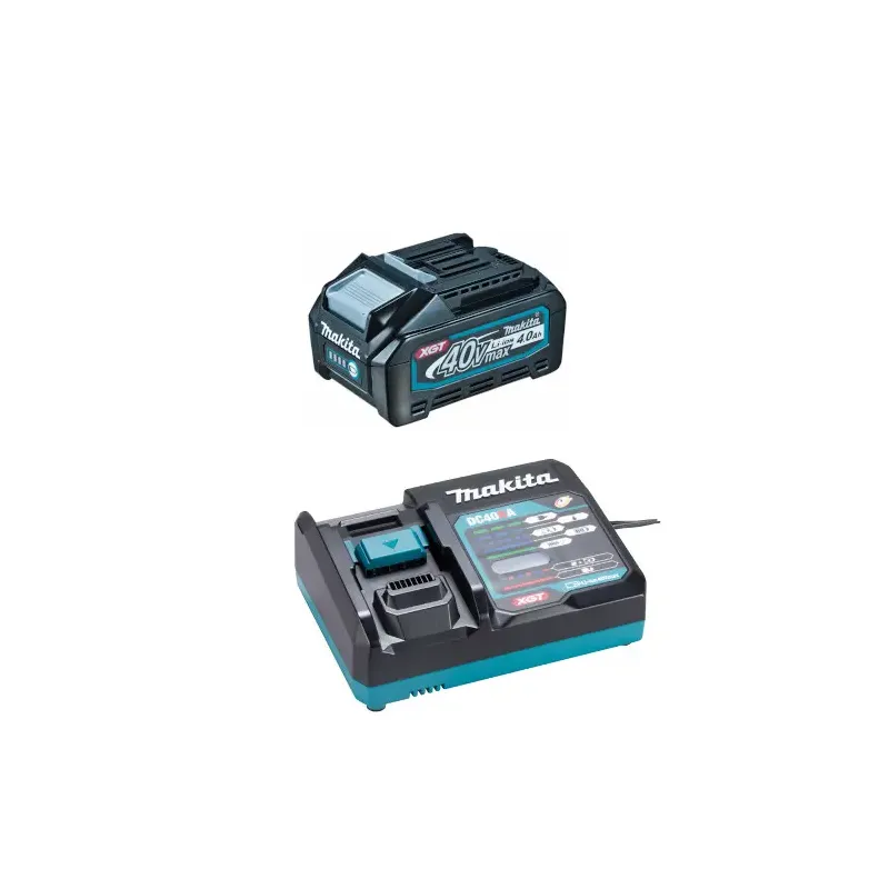 Makita Xgt 40v Batteripakke 1xbl4040 Dc40ra 191j65-