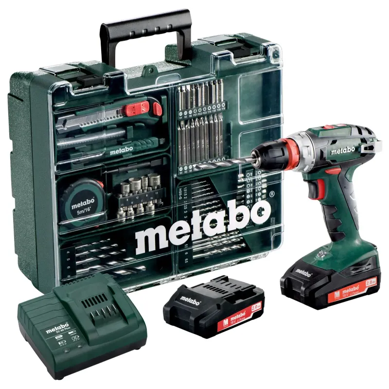 Metabo Bs 18 Quick 2x2 0ah Sc 60p 10 Workshop 602217880