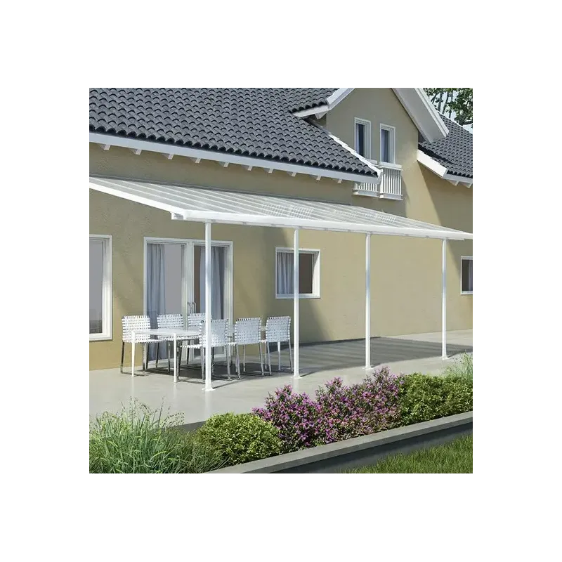 Palram Canopia Feria Terrasseoverdækning 25 M2 Hvid