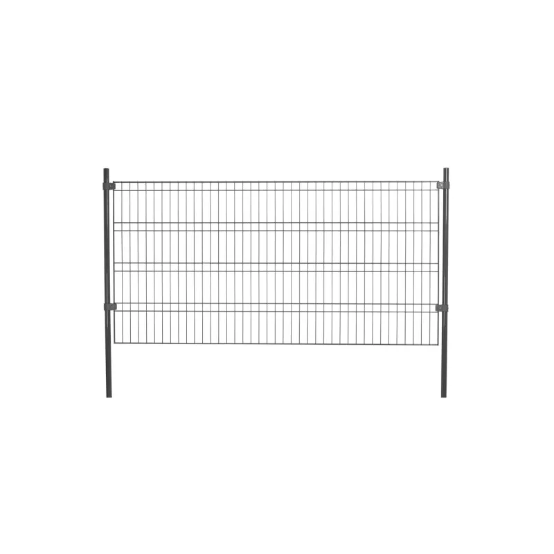 Panelhegn 100 Cm Grå  Hegnspakke 12 Fag