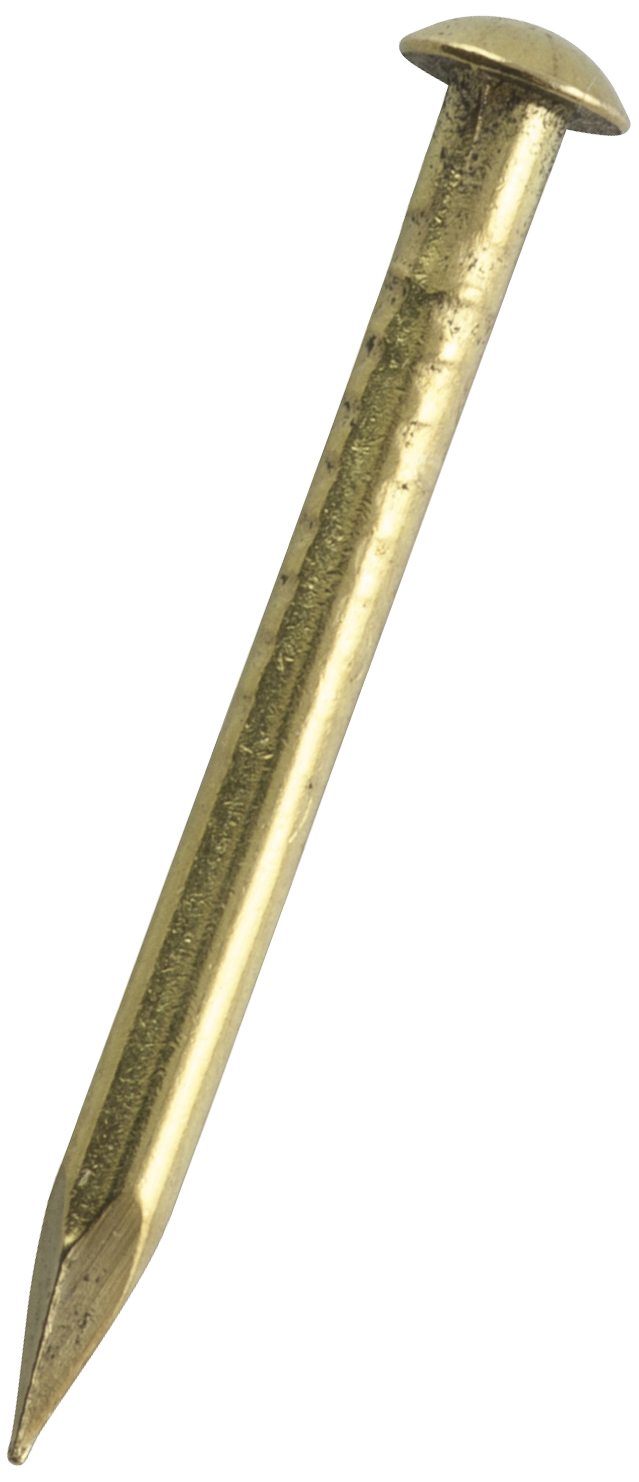 Paslode Messingsøm Runde Blanke   4ã 25  980stk