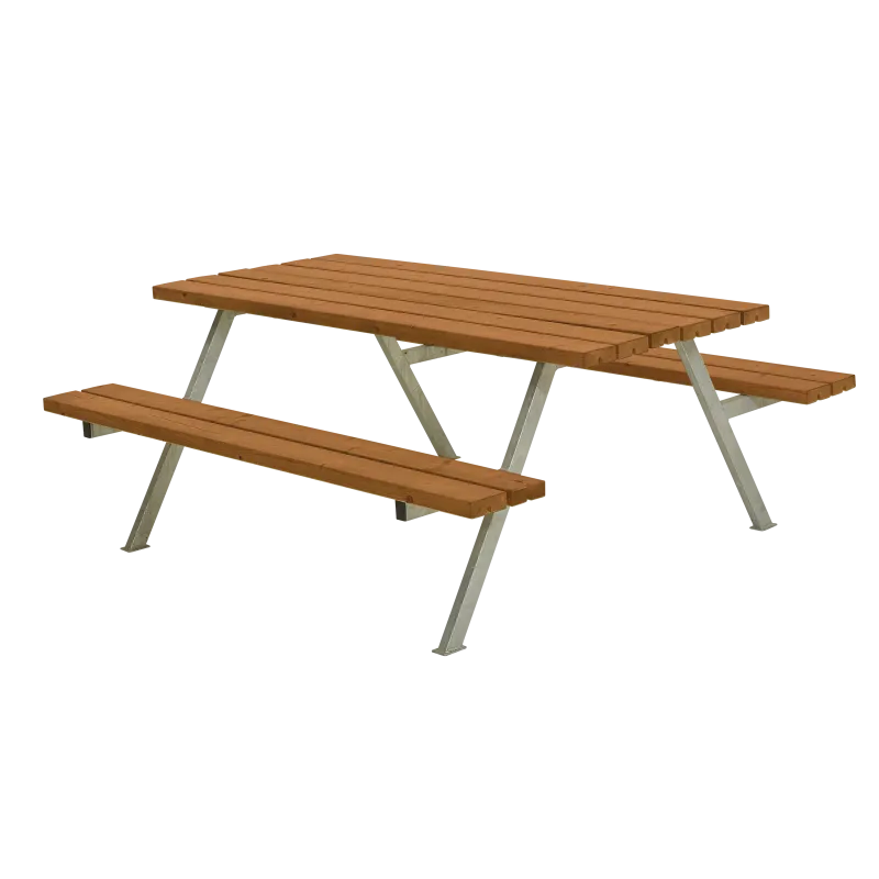 Plus Alpha Bord Bænkesæt 177 Cm Teak