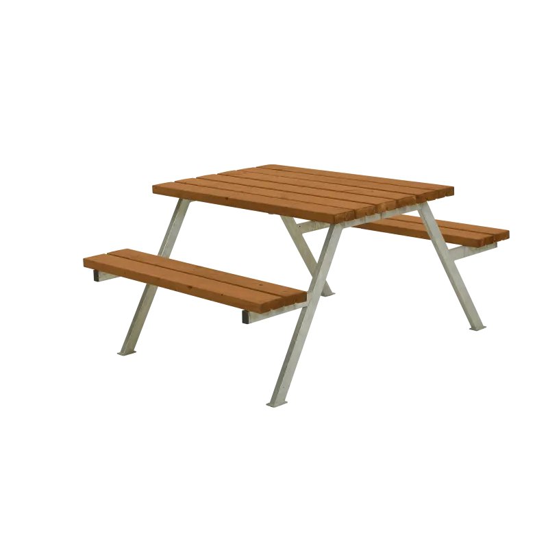 Plus Alpha Bord Bænkesæt 118 Cm Teak