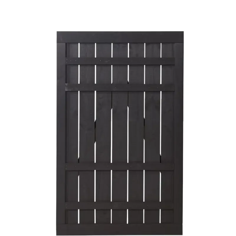 Plus Rustik Havelåge 100x158cm Grundmalet Sort 17547-15