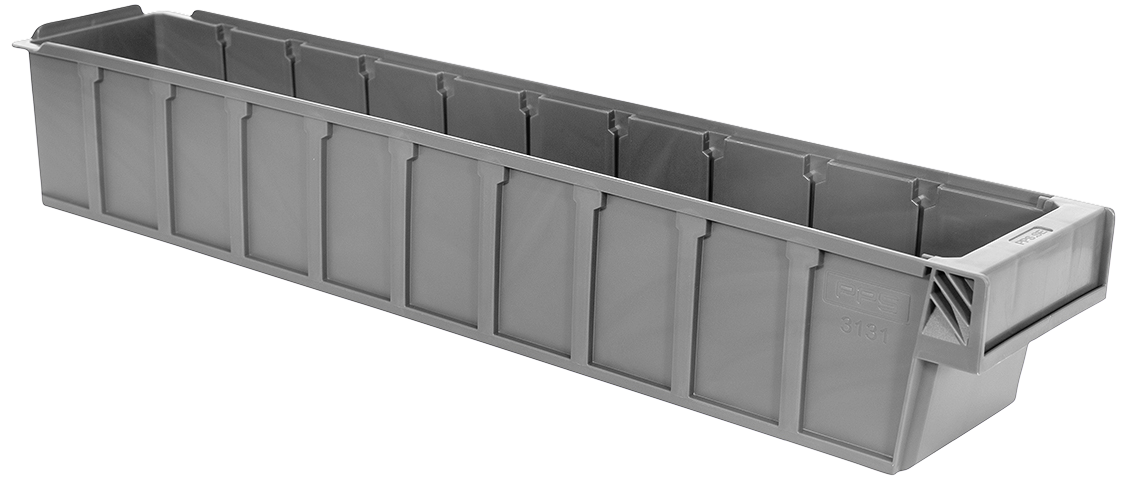Pps 3131 Lagerkasse Grå 600ã 115ã 100mm   8ltr