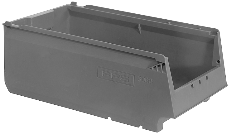 Pps 3068 Modulkasse Grå 400ã 230ã 150mm 13 8ltr