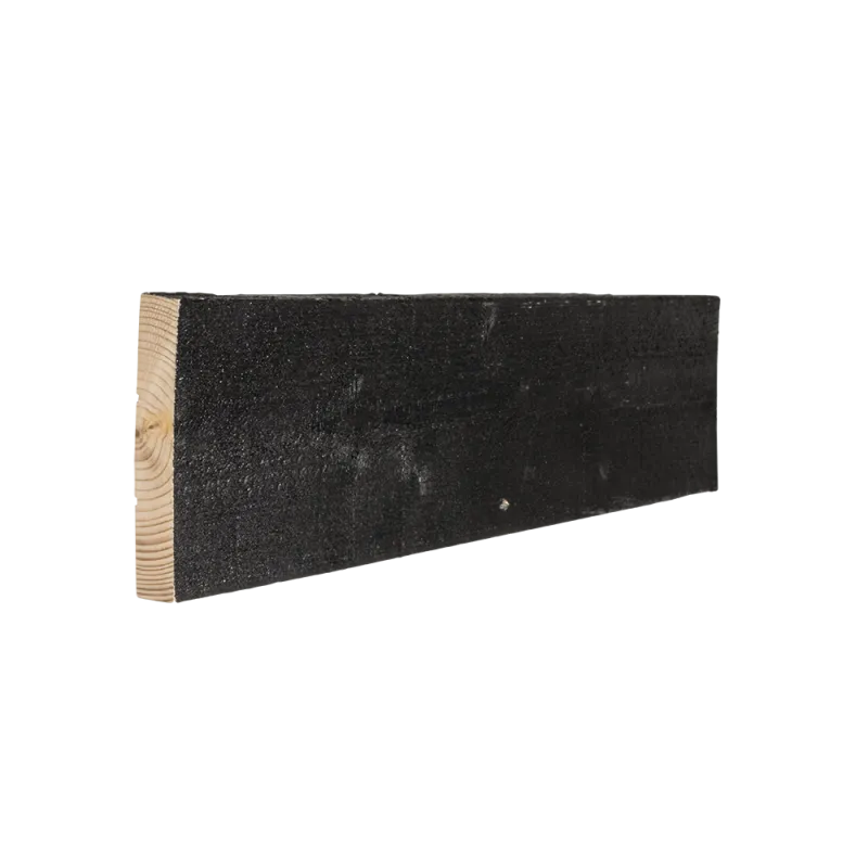 Quot Ru Sort Ral 9005 22x125 Færdigmalet Træbeklædning