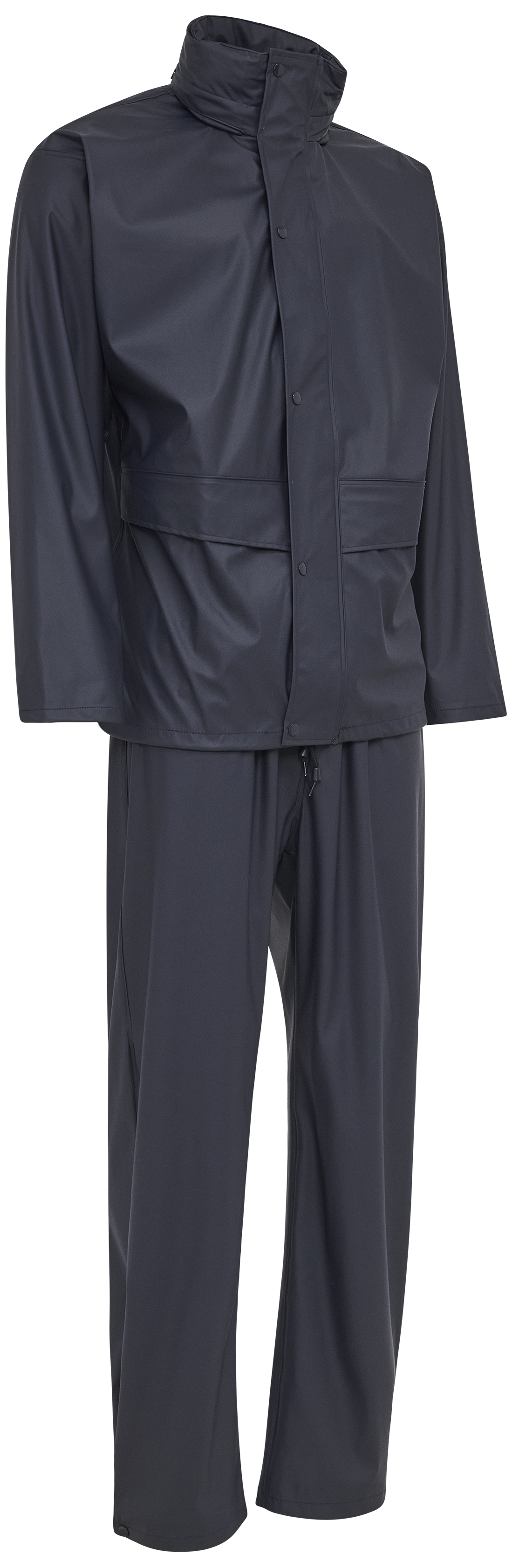 Regnsæt Jakke Taljebukser Pu 0163124 Navy Str