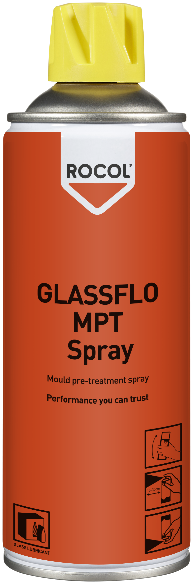 Rocol Glassflo Mpt Tørfilm Spray