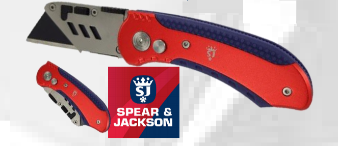 Spear And Jackson Foldekniv Metal   10 Blade