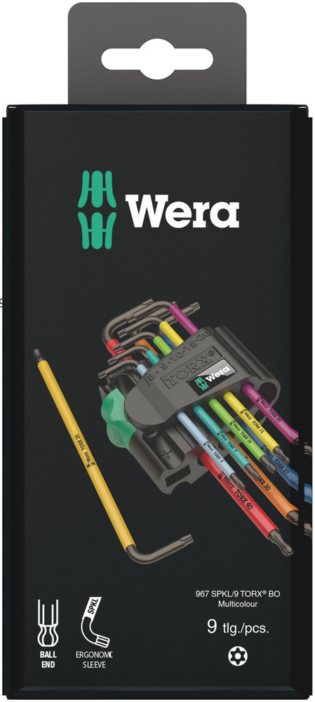 Torxnøglesæt Wera 967 Tx Multi