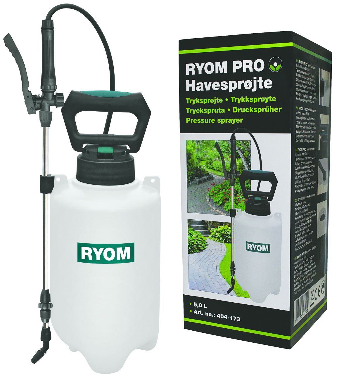 Tryksprøjte Ryom Pro Ltr