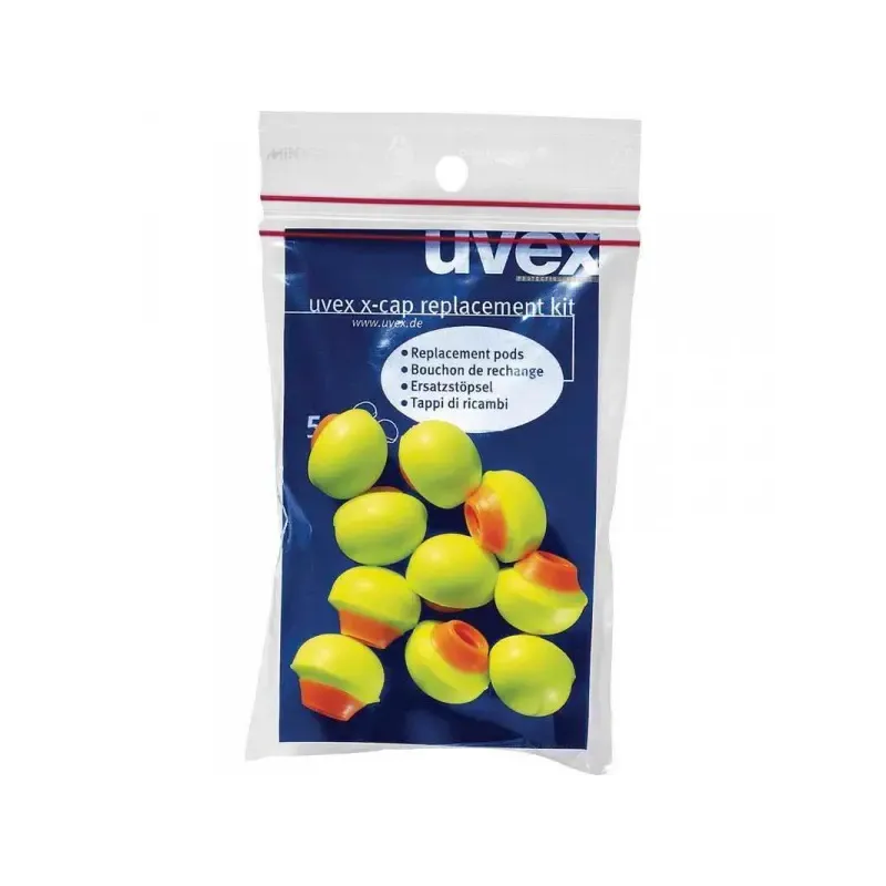Uvex -cap Løse ørepropper Snrï 24 Par Pose Gul
