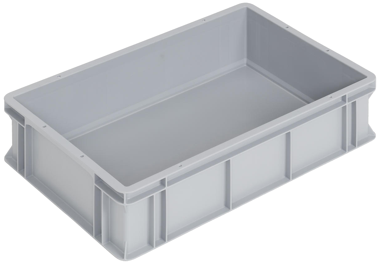 Wez Logiline Eurokasse Fb Grå 600ã 400ã 145mm 28ltr
