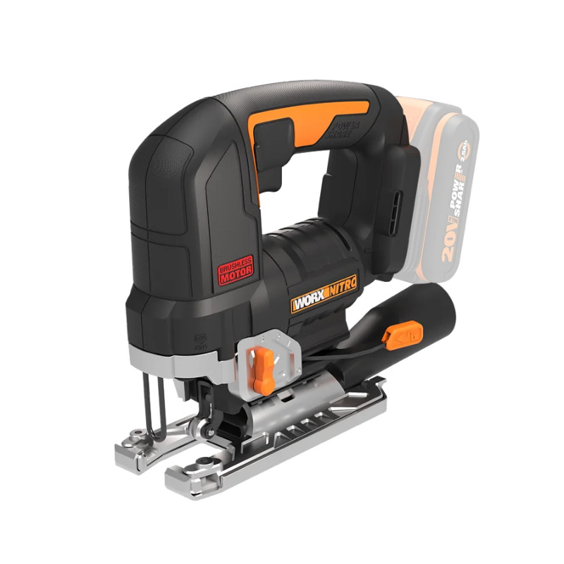 Worx 20v Stiksav 26mm Kulfri Solo