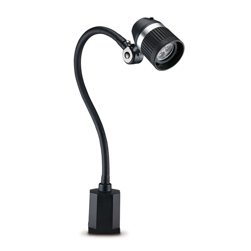Wrkpro Led Maskinlys  Quot Delta Quot  Med 455 Mm Flex Arm Ac Dc 24v