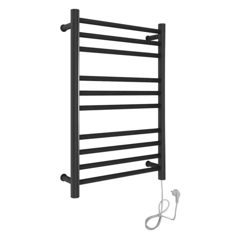 Adora El-håndklædetørre 80 Watt 78x50 Cm Sort Rustfrit Stål
