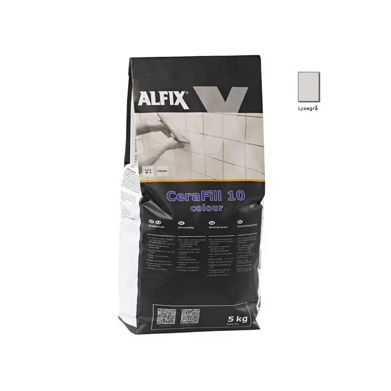 Alfix Cerafill 10 Colour Lysgrå   Kg