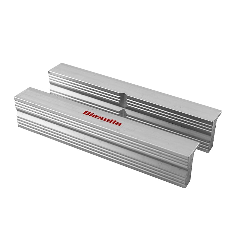 Alu  Beskyttelsesbakker 100 Mm Riflet Med Neodymium Magneter