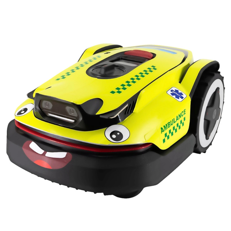 Ambulance Skins Folie Til Roborock Rockneo    Rockmow