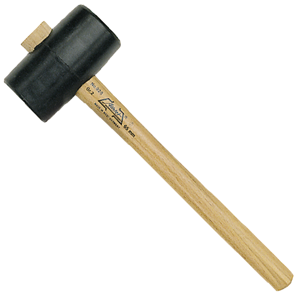 Athlet Gummihammer Sort 75 mm - Ideel til Karosseriarbejde