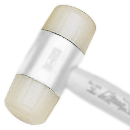 Nylonbaner 40 mm - Løse baner til nylonhammer