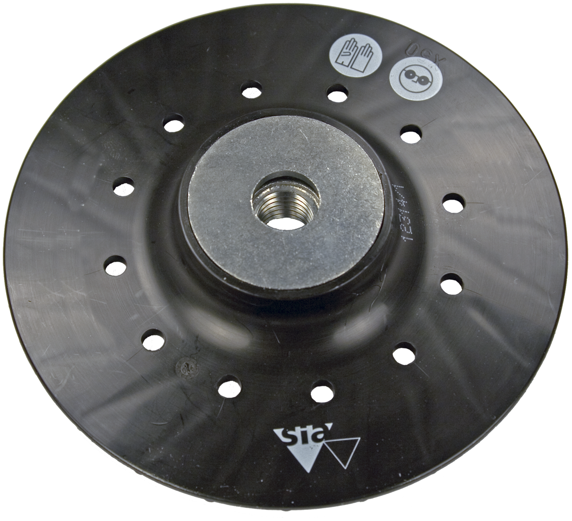 Bagskive Fiberrondel Turbo ø180ã M14