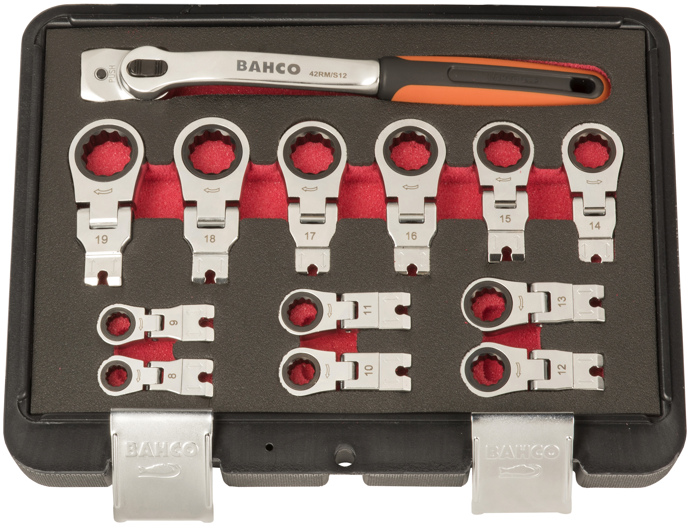 Bahco Flex-skraldenøglesæt  -19 Mm