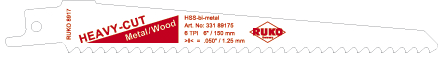 Bajonetsavkl Bi-  150mm 6tpi Pk
