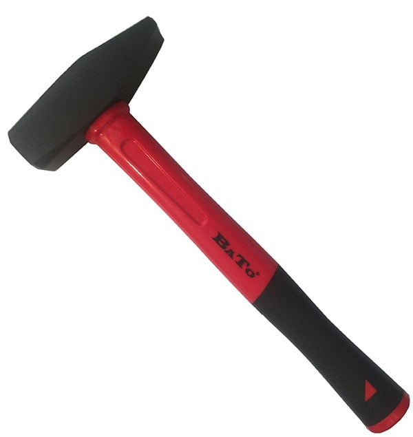 Bato Bænkhammer 1000 Gr med Glasfiberskaft - Udsalg!