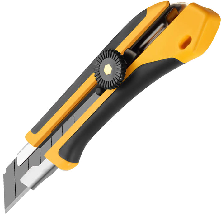 Bato Kniv Bræk-af 25 Mm  -cxh   Skruelås Soft Grip