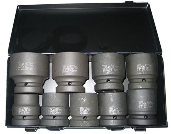 Bato Krafttopsæt 27-50mm – Professionelt værktøjssæt