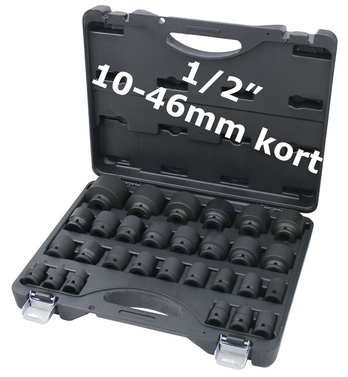 Bato Krafttopsæt     Quot  10-46mm Kort  29 Dele