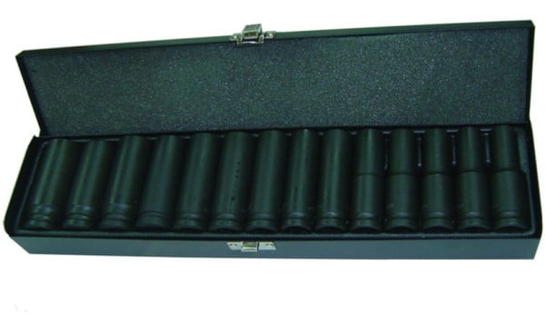 Bato Krafttopsæt - 14 Dele til Slagtoppe, Metriske Størrelser