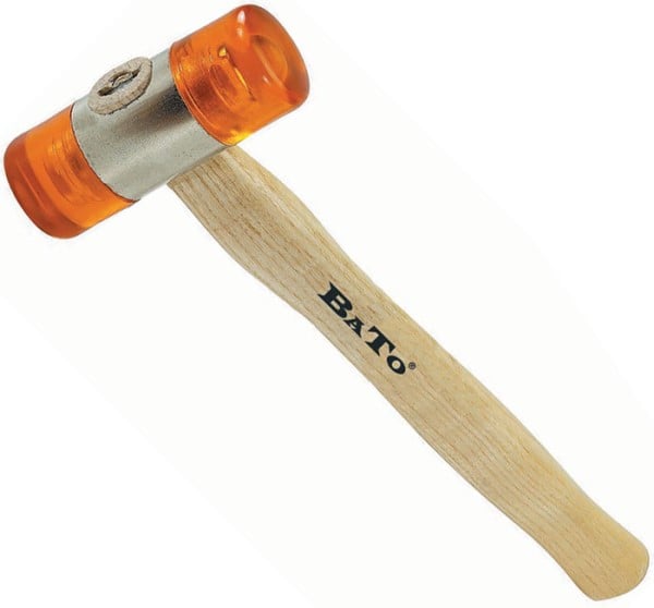 Bato Plastbanehammer 28 Mm  Træskaft