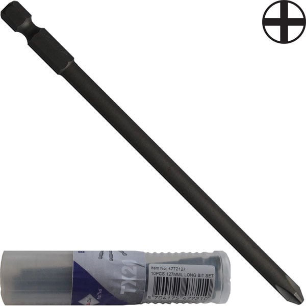 Bato Bits PH2 127 mm – 10 stk til hårde opgaver