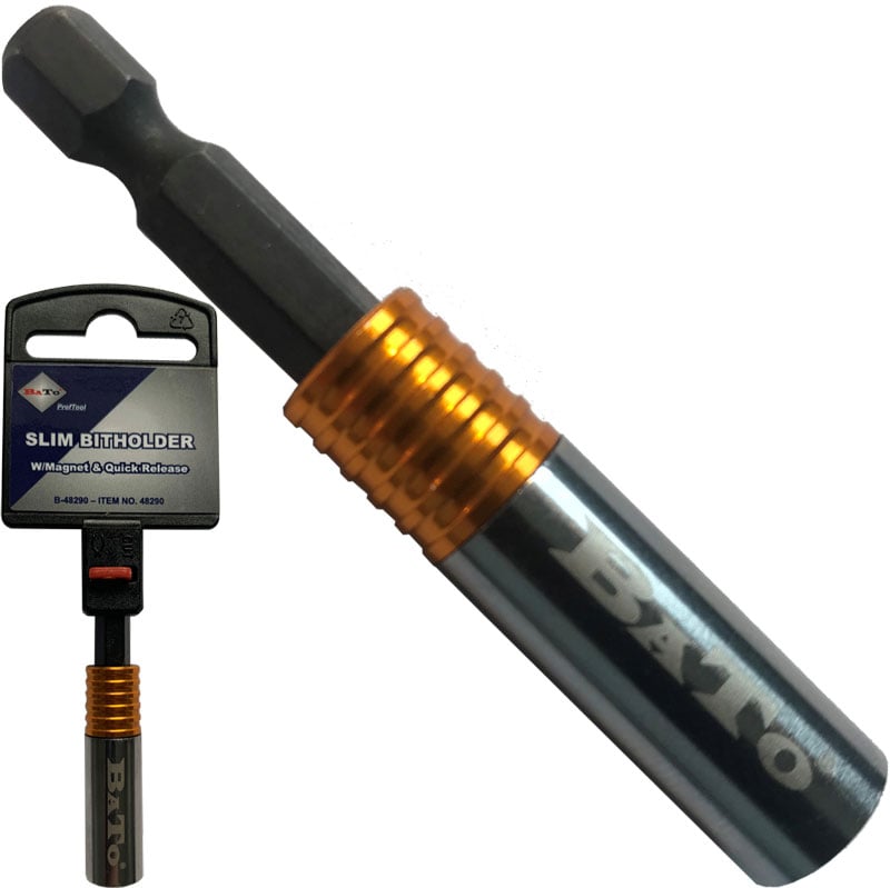 Bato 65mm Slim Quicklock Bitsholder - Holdbar & Effektiv