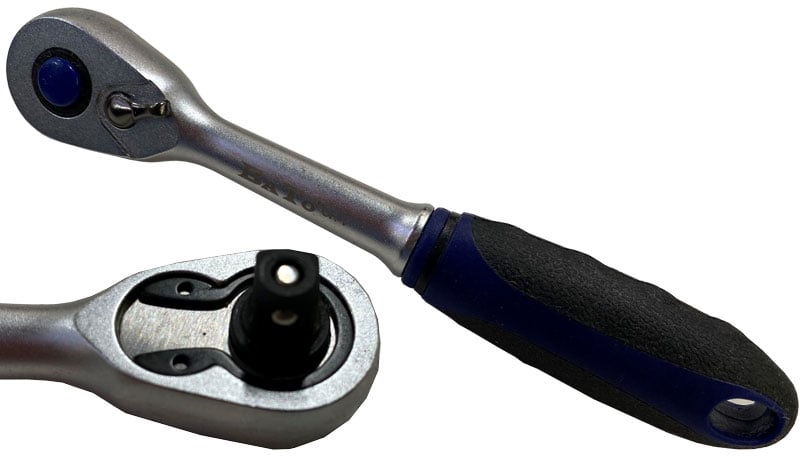 Bato Skraldenøgle 1/4" - Effektiv til Bolte og Møtrikker