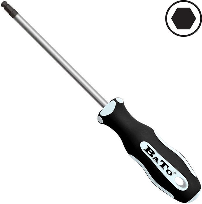 Bato Skruetrækker 6kt    Kugle 10     150mm