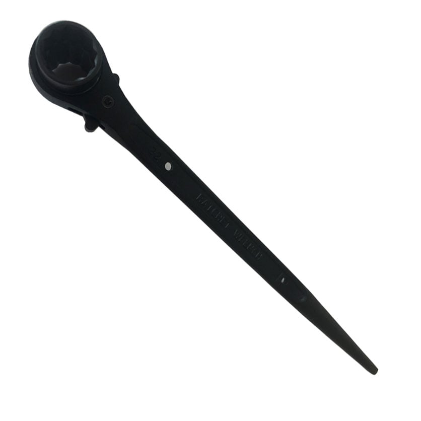 Bato Stilladsnøgle 19 22mm  Med Center Spids
