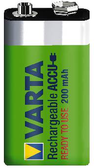 Batteri Laddb 9v 200 Mah  -