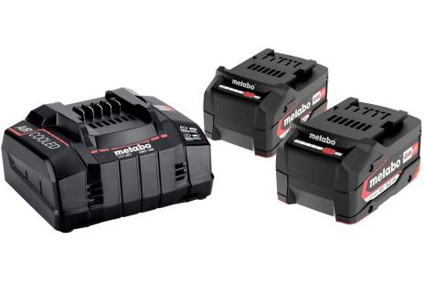 Battersæt Med 2ã 18v   2ah Li-power   Lader Acs 145