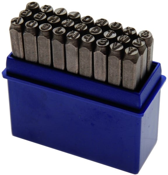 Bgs Slagbogstaver 8mm 27 Dele - -