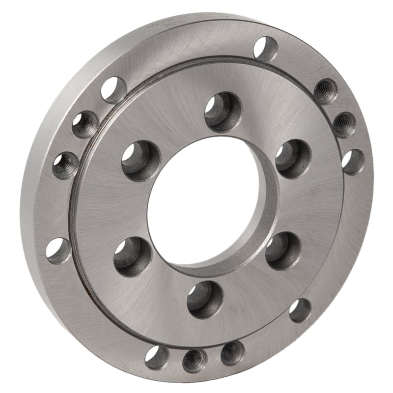 Bison Adapter ø315 Mm Din 55026 For Centrerpatron Med Flange Position Din 6350 Kgl     8210-315-8a2-