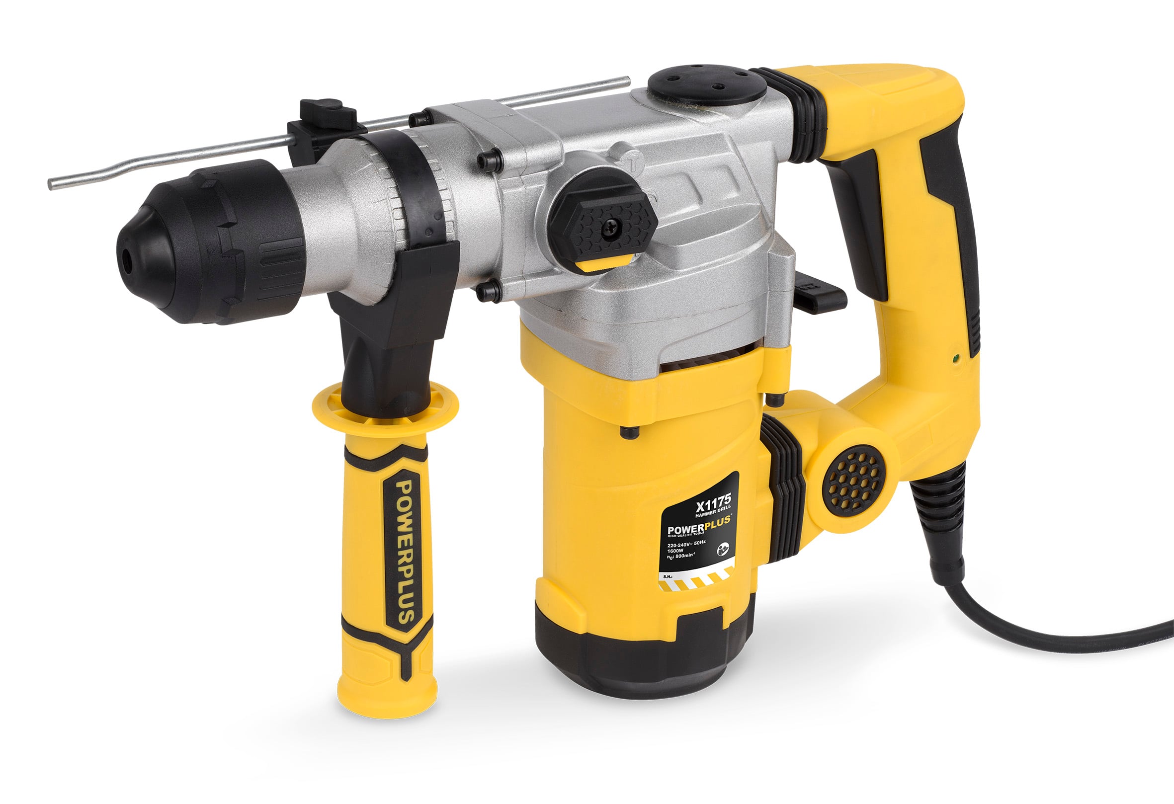 Borehammer 1600 Watt  Sds Bor Og Mejsler