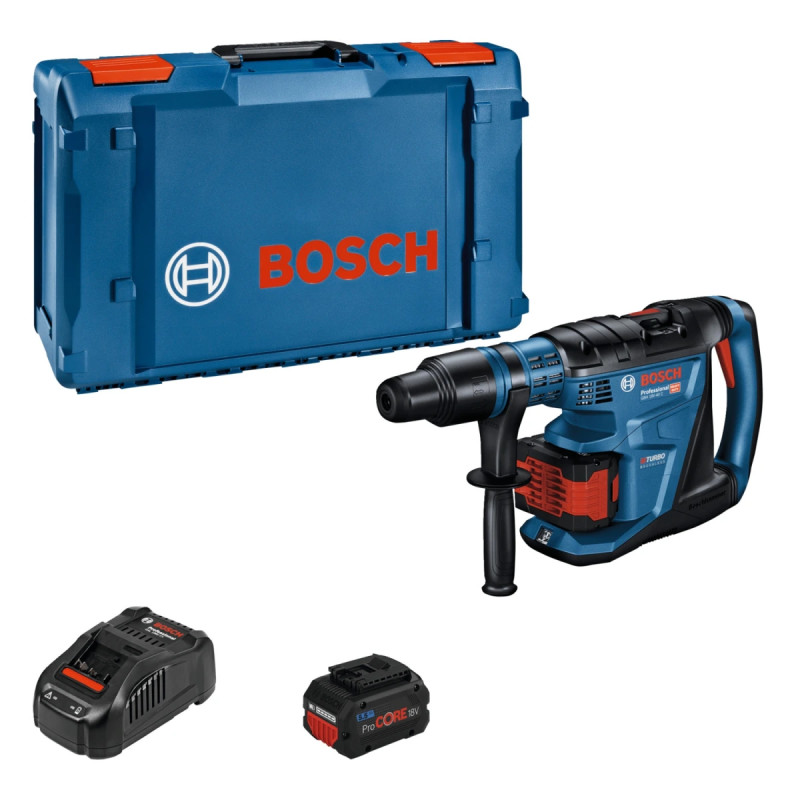 Bosch Akkuborehammer Gbh 18v-40   2x5 5ah Pc Xl-boxx 611917103