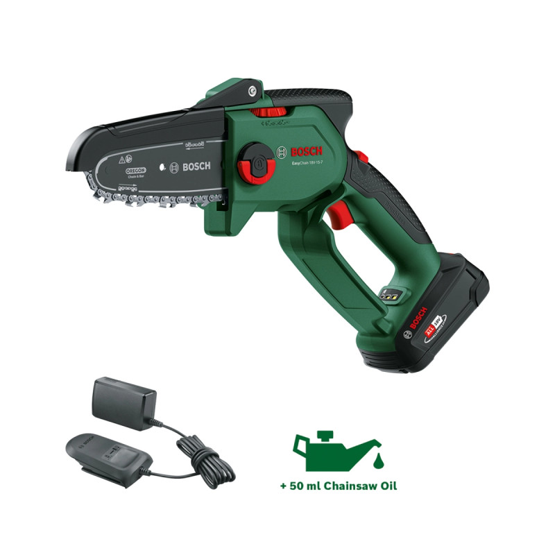 Bosch Akkukædesav Easy 150mm 18v   5ah 06008b8900