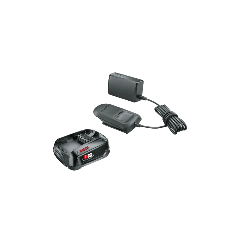 Bosch Batterisæt 18v   0ah   Lader Al1820 Skruemaskine 1600a02ck7